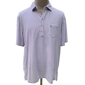 Polo Golf Ralph Lauren Men’s Striped Short Sleeve Cotton Blend Polo XL